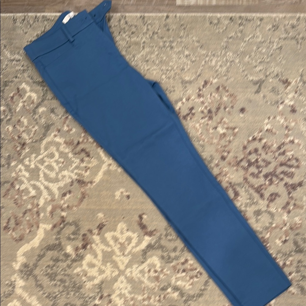 Blue Tailored Pants